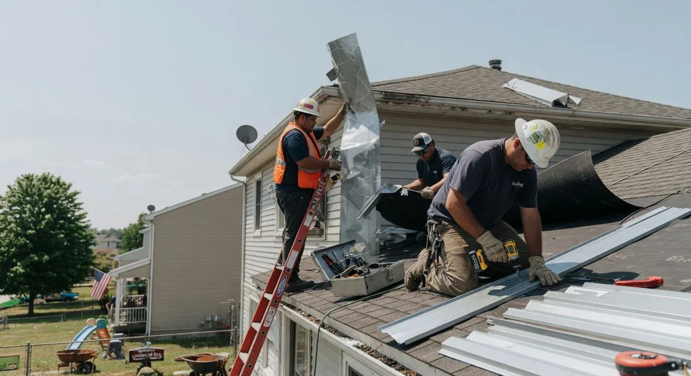 Metal Roof Repair in Fort Bridger, WY